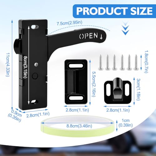 RV Screen Door Latch Right Hand Replacement Accessories - Image 3