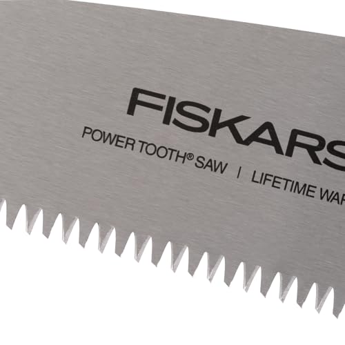 Fiskars 15" PowerTooth D-Handle Hand Saw, Razor-Sharp - Image 5