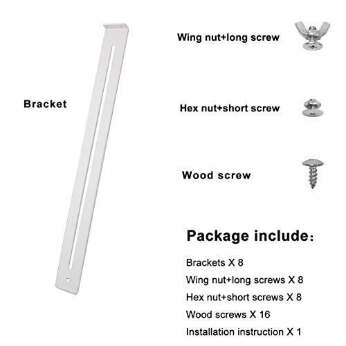 Drawer Repair Kit -Reinforce Drawers Furniture Hardware -4 Pack - Image 4