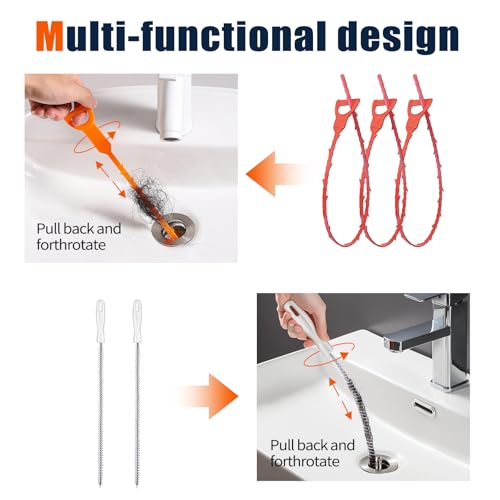 33-Feet Drain Snake Auger Kit, Plumbing snake - Image 5