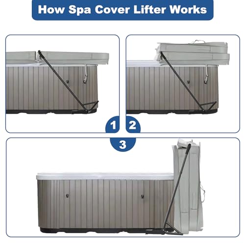 TOCRETOARE Hot Tub Cover Lifter, Spa Cover Lift Bar - Image 6