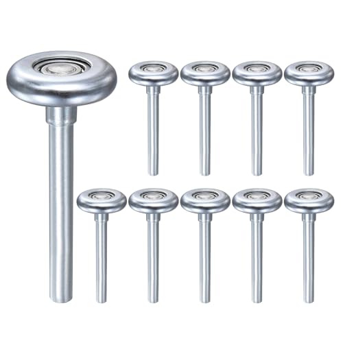 uxcell 10pcs 1.8" Steel Garage Door Rollers for 2" Garage Track - Image 2