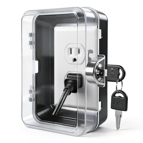 Socket Lock, Child Proof, ABS Bite Resistant Safety Box | Hand Tools - Image 2