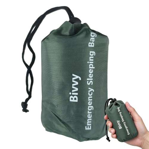 PE Emergency Sleeping Bag for Survival Portable Thermal Bivy Sack - Image 2