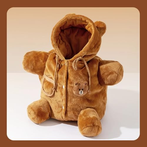 Cat Puppy Cute Bear Bee Carrier Backpack up to 13 lbs(Bear,S) - Image 3