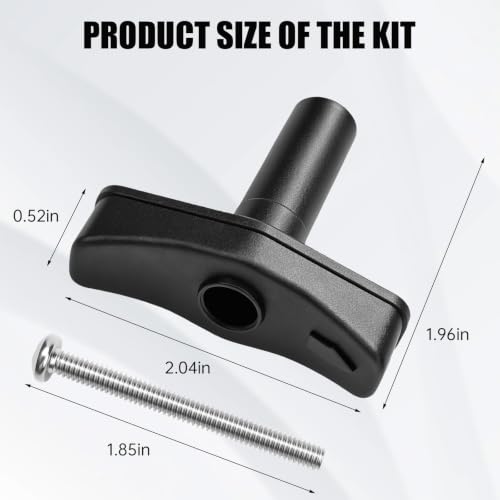 NEBOO K1140-09 RV Vent Handle, Manual Lift Knob Kit - Image 3