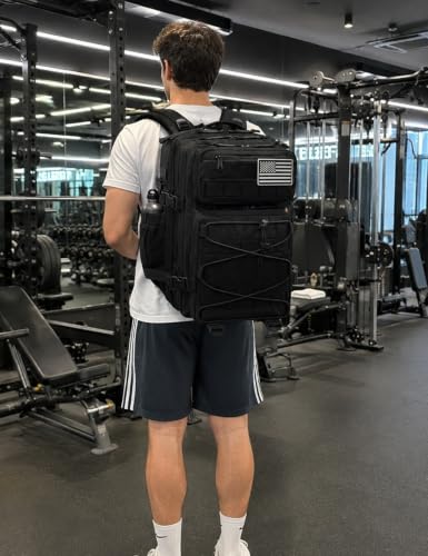 J.SH 45L Tactical Backpack, Bug Out Backpack for Men - Image 3