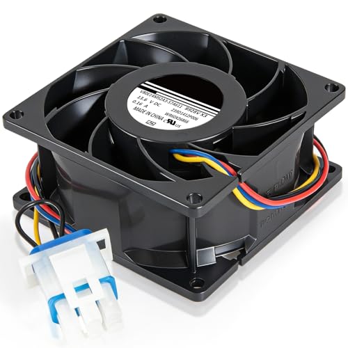 WR60X26866 Refrigerator Evaporator Fan Motor for GE, 7-Blade - Image 2