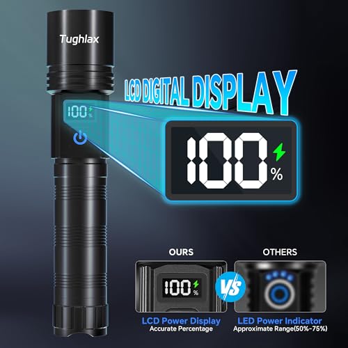 Rechargeable Flashlights Super Bright LED Flash Light 2 Pack - Image 4