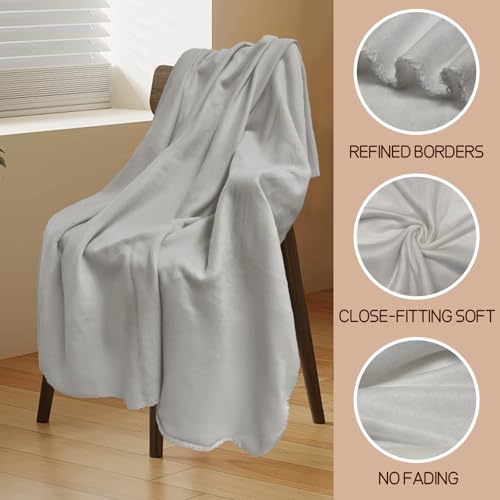 24 Pcs Fleece Blankets Bulk 60 x 50 in, Soft Lightweight Throw - Image 5