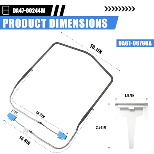 Refrigerator Defrost Heater DA47-00244W Replacement Part - Image 3