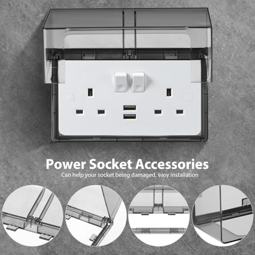 NUOBESTY Waterproof Socket Cover Adhesive Socket Box | Hand Tools - Image 5