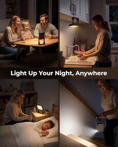 3 Pack Portable Camping Lantern, 4000mAh Dimmable LED - Image 4