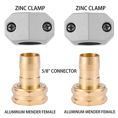 Zinc and Aluminum Female Coupling, Fits All 5/8-Inch | Home Repair - Image 6
