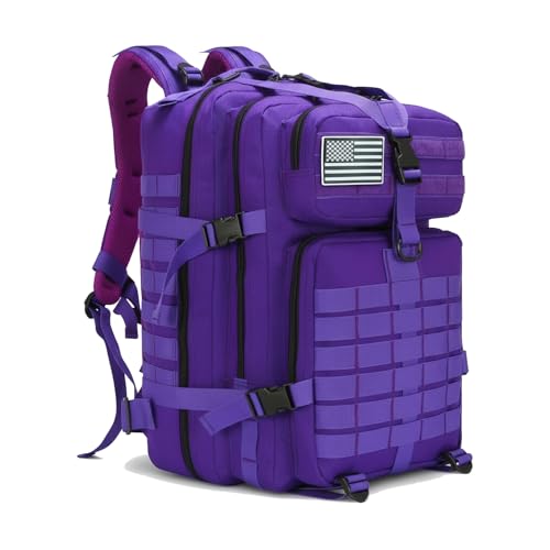 Military Tactical Backpack 45L Men Women Bug Out Bag Molle - Image 2