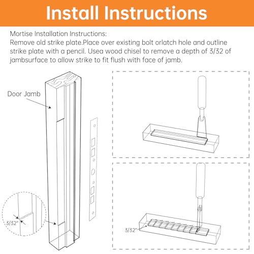 59-1/2 in Jamb Repair and Reinforcement Kit,Door | Home Repair - Image 5