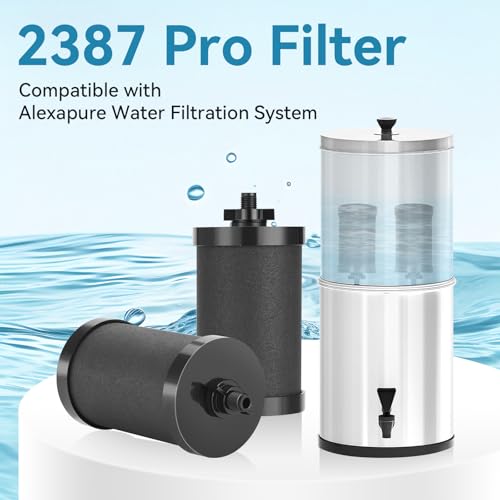 2 PCS 2387 Pro Replacement Water Filter Compatible with Alexapure - Image 4