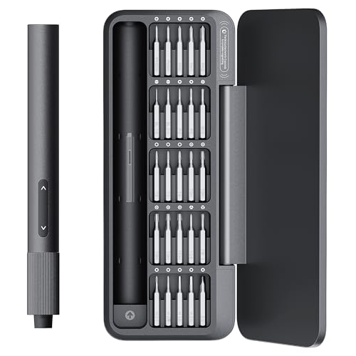 HOTO 25-in-1 Mini Electric Screwdriver, Precision Screwdriver Set - Image 2