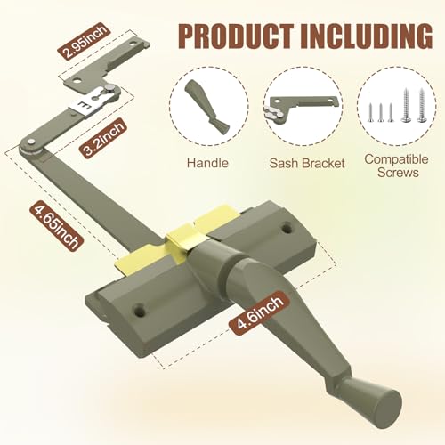 Split Arm Operator Left Hand with Handle for Anderson 400 Series - Image 3