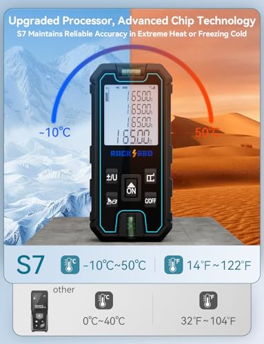 Laser Measuring Tool 165 Feet, RockSeed Portable Laser Measure - Image 4