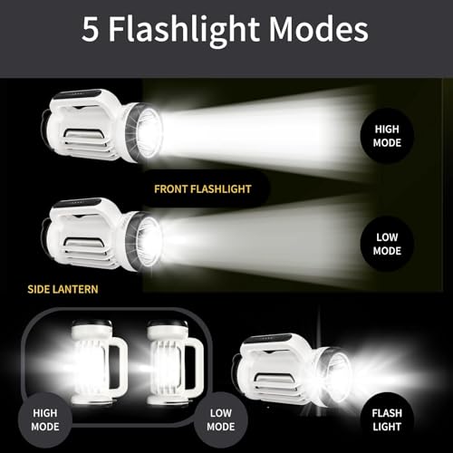 Camping Lantern,Rechargeable Handheld Flashlight & | Travel Essentials - Image 5