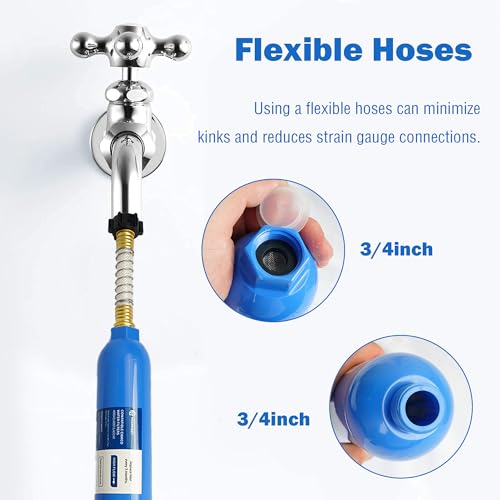 Hourleey 2 Pack RV Inline Water Filter with 2 Flexible - Image 5