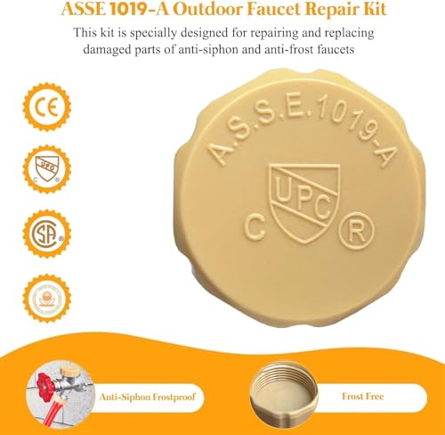 ASSE 1019-A Vacuum Breaker Replacement Kit, Outdoor Faucet - Image 5