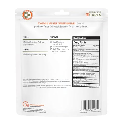 Be Smart Get Prepared Shh... Shower Shave Hygiene Care Kit - Image 4