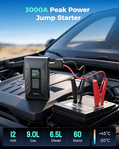 ASMAX T20 Jump Starter with Air Compressor, Jump Box - Image 3