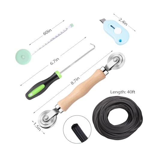 Windows Screen and Screen Door Repair Kit, 48"x118" | Home Repair - Image 3