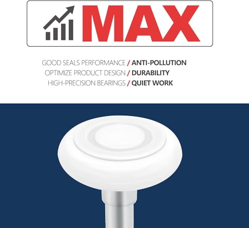 XiKe 2" Max Nylon Garage Door Roller Hardware Kit for 8x7 - Image 3