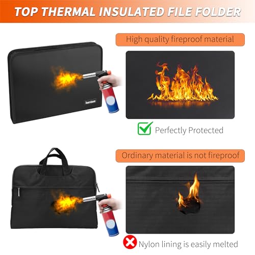 Accordion File Organizer with 13 Pockets Fireproof - Image 6