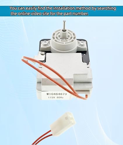 W10464673 Refrigerator Evaporator Fan Motor Compatible - Image 3