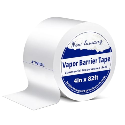 Vapor Barrier Tape 4" x82' 1 Roll Waterproof Seam Tape - Image 2
