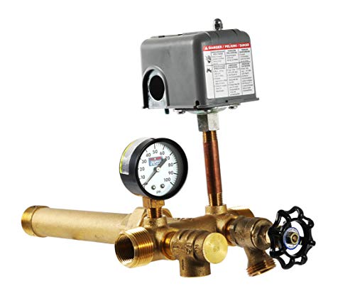 Pressure Tank Installation Kit with 1" Brass Union tank tee - Image 2