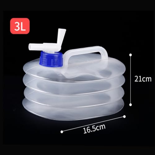 3L Collapsible Water Container with Spigot Large Capacity - Image 7