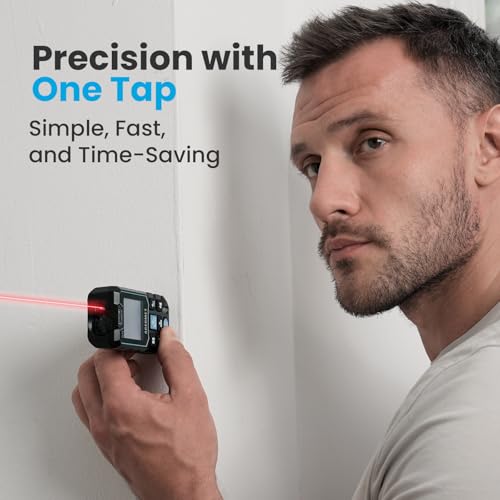 S9 229ft/70m Laser Measuring Tool, LCD Backlit Display - Image 4