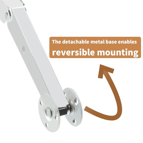 2 Pack | 150N Gas Strut Spring Hinges for Heavy Lids - Image 5