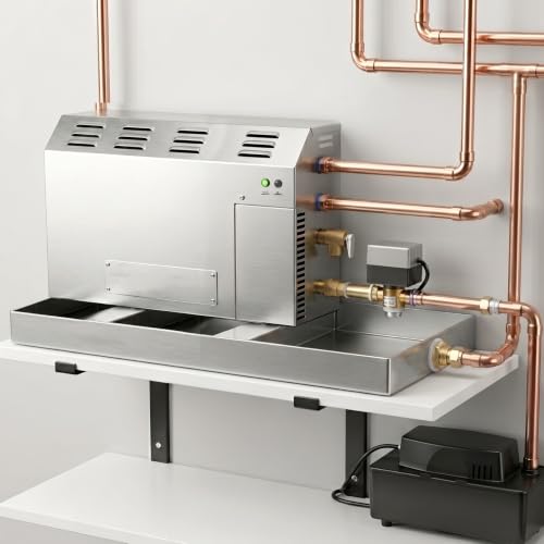 Steam Generator Drain Pan 21 x 10 x 2 Built in Generator - Image 3