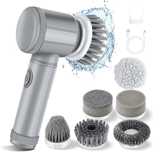 Electric Spin Scrubber - Shower Scrubber,Bathroom Scrubber - Image 2