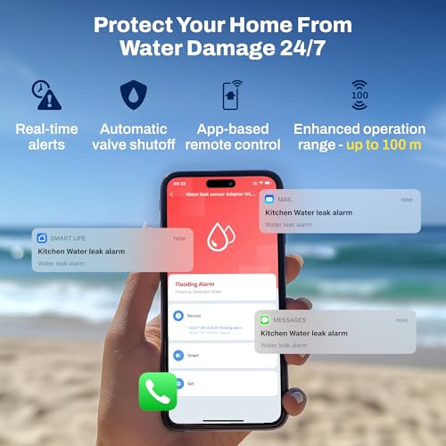 Smart Zigbee Water Sensor Alarm Leak Detector for Home - Image 5