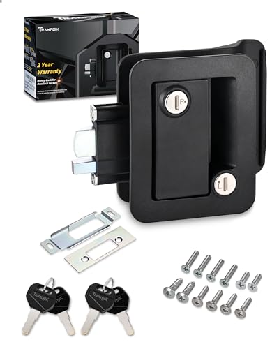 Engineering Plastic Camper Door Lock, RV Door Lock Replacement - Image 2