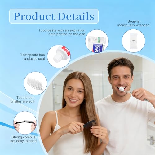 Hygiene Kit, Travel Toothbrush Kit (50-Pack) - Image 4
