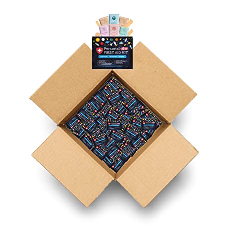 Personal First Aid Kit - Case of 80 | Clean, Treat - Image 2