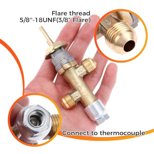 Low Pressure Propane Gas Fire Pit Fireplace Flame Failure - Image 5