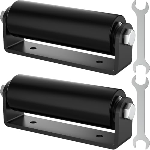 2 Pack 6" Sliding Gate Roller Guide with C-Sliding Gate Bracket - Image 2