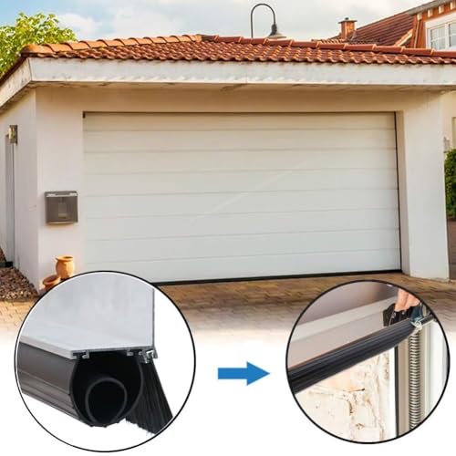 Duzzy Universal Garage Door Seals Kit, Weatherproofing Bottom - Image 7