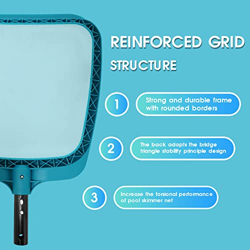 Pool Leaf Skimmer, Pool Surface Cleaning Net (Pole Not Included) - Image 4