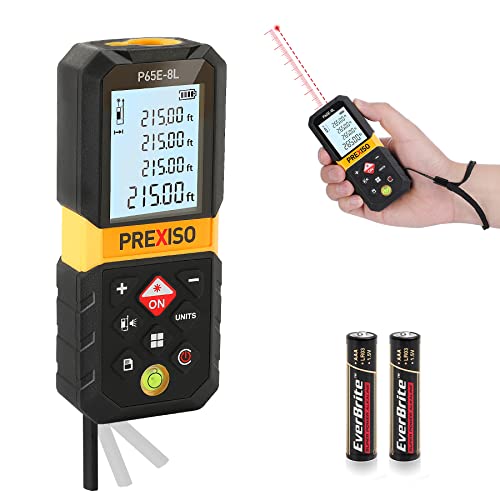 PREXISO Laser Measure, 215Ft Laser Measurement Tool - Image 2