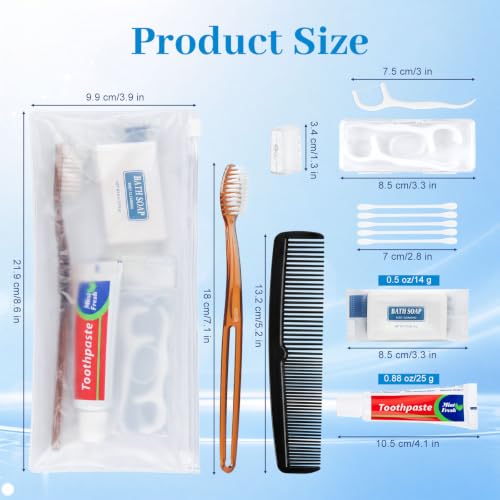 60 Pack Bulk Disposable Toothbrush Kit, Individually Wrapped - Image 7